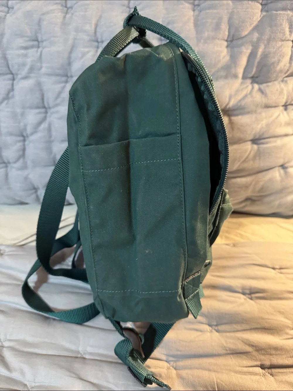 Kånken Mini Backpack in Dark Green